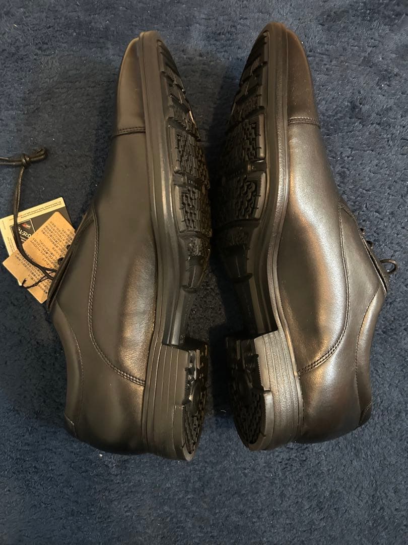 テクシーリュクス （TU-8002）GORE-TEX ブラックレザーシューズ