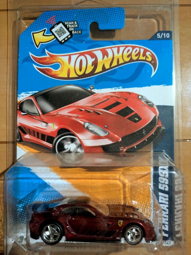 ホットウィール Ferrari 599XX スーパートレジャーハント フェラーリ