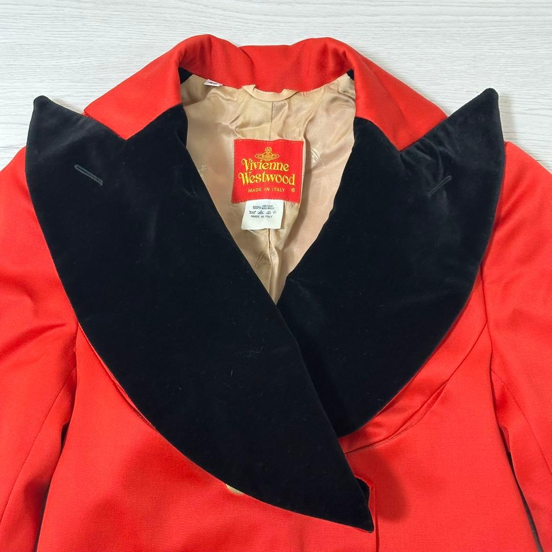 専用 Vivienne Westwood ラブジャケット 金ボタン 赤 ハート