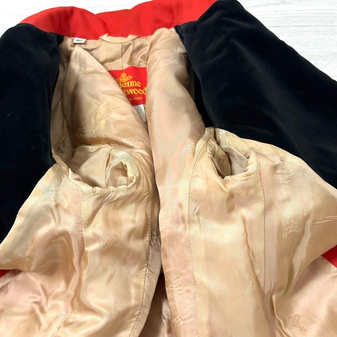 専用 Vivienne Westwood ラブジャケット 金ボタン 赤 ハート