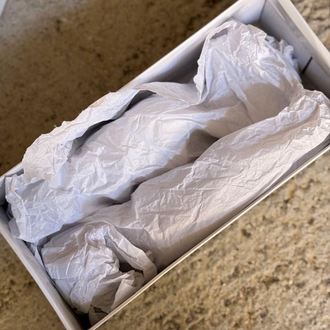 GYDA ホワイト ミュール チェーン付き