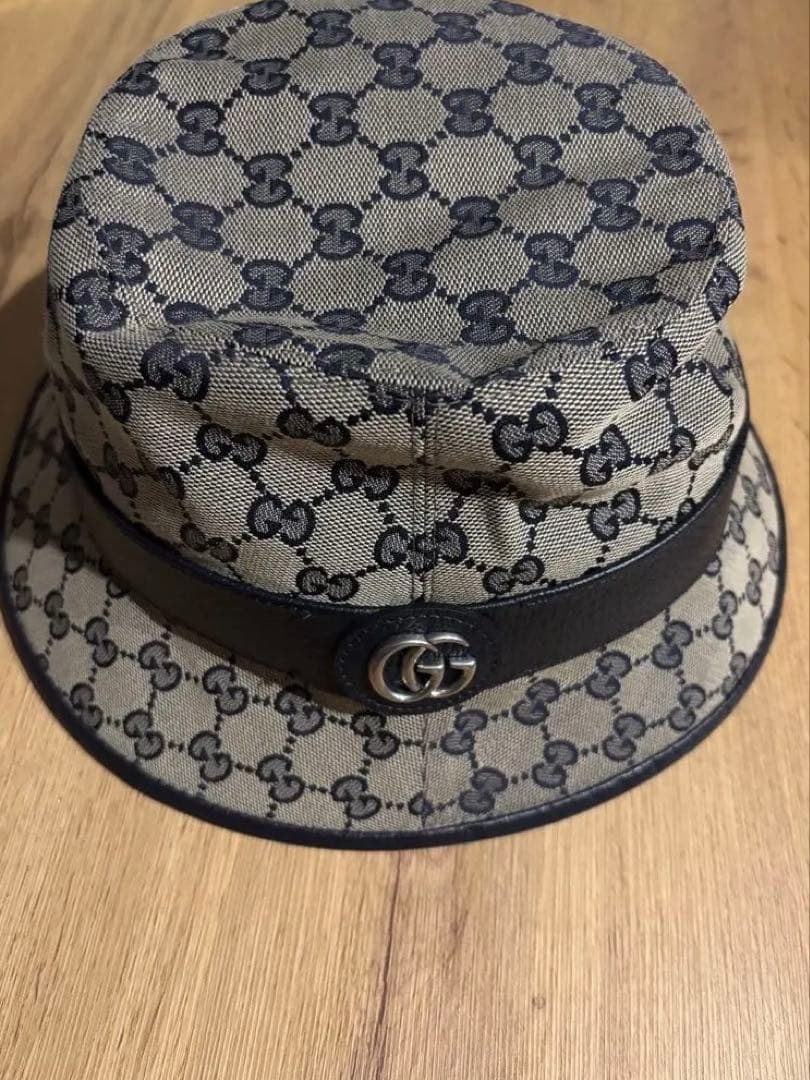 GUCCI GGモノグラム バケットハット