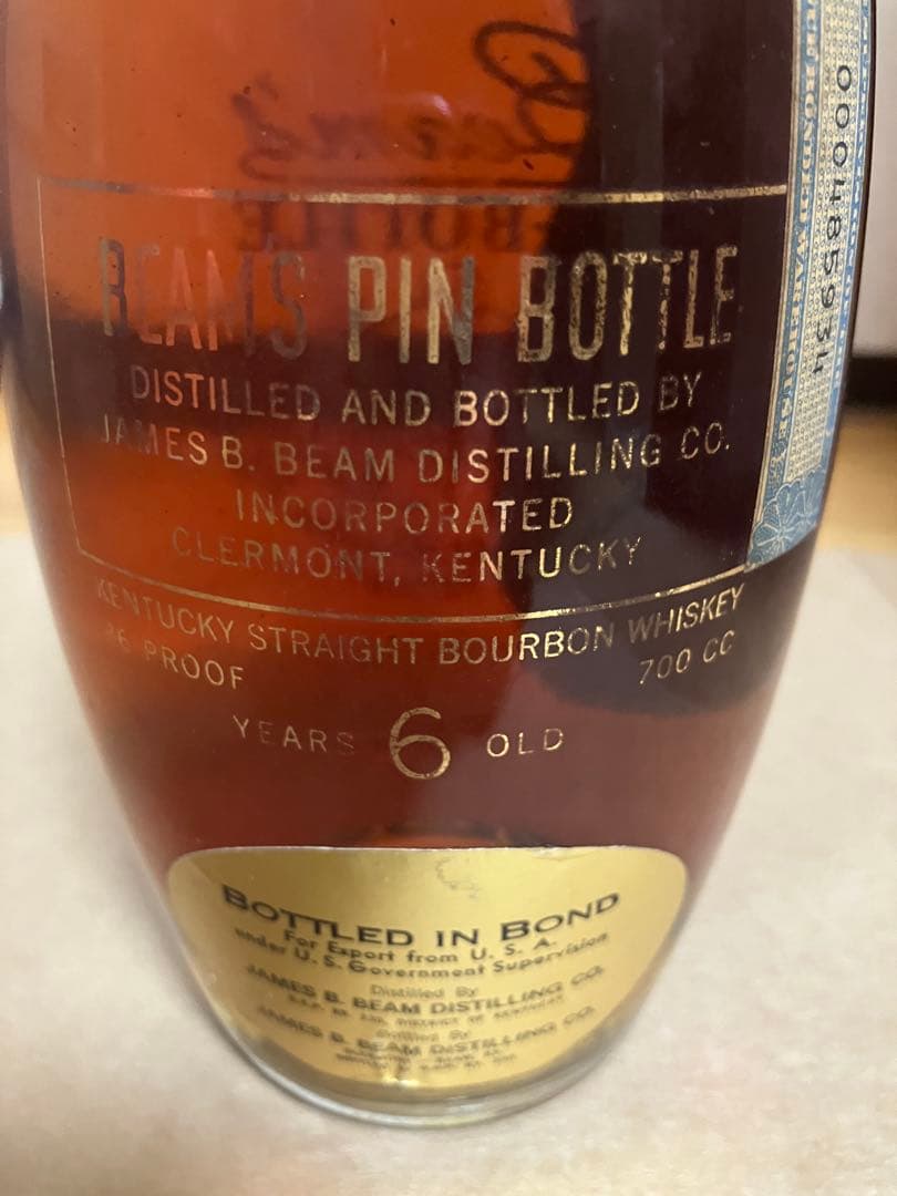 ビームス 6年 ピンボトル　BEAM'S PIN BOTTLE