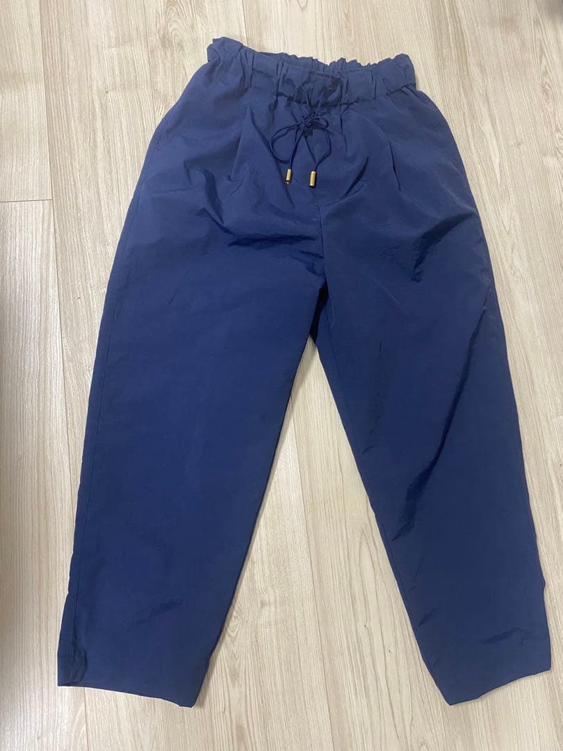 pois ポワ　splash pants ネイビー　S スプラッシュパンツ