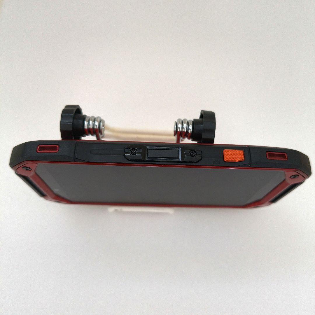 TORQUE G04 レッド au・予備バッテリー＆ガラスフィルム2枚付