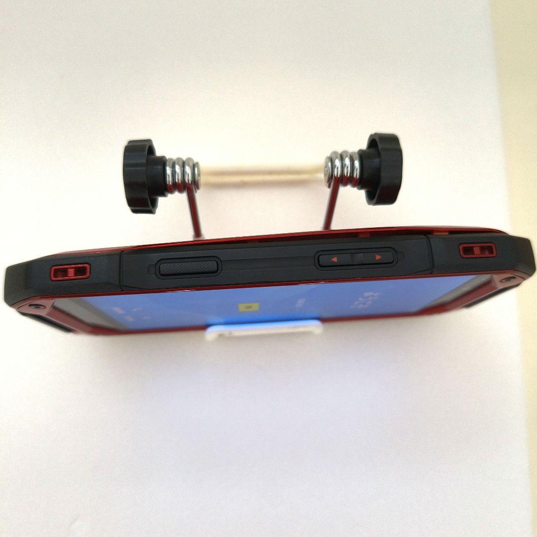 TORQUE G04 レッド au・予備バッテリー＆ガラスフィルム2枚付