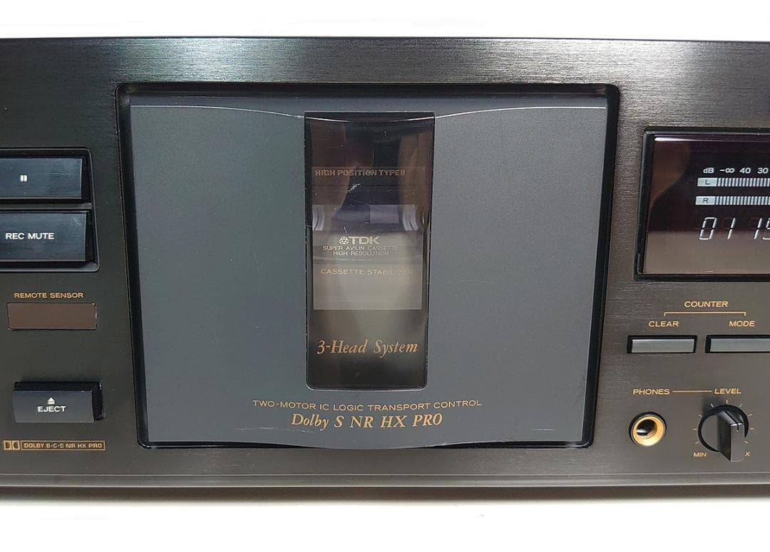 【オーバーホール品】TEAC カセットデッキ「V-2020S」動作OK★