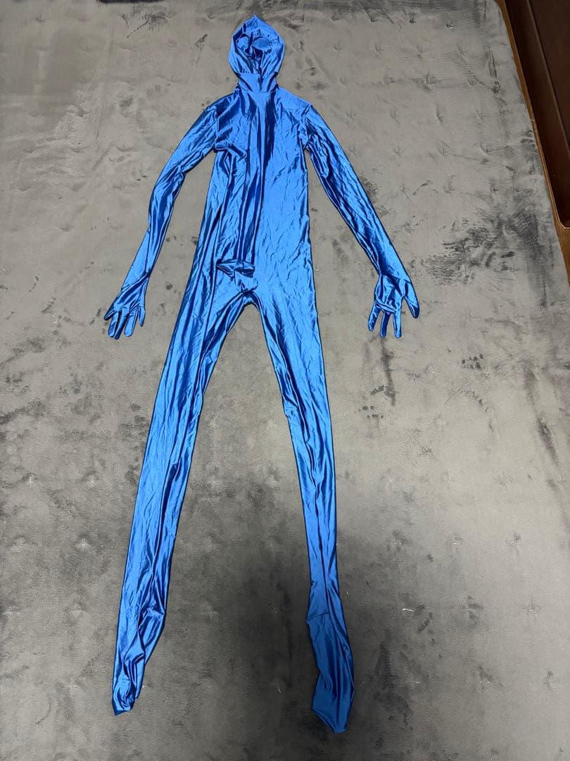 ツルスベ　ゼンタイ　全身タイツ　Pケース付き　目、口穴開き