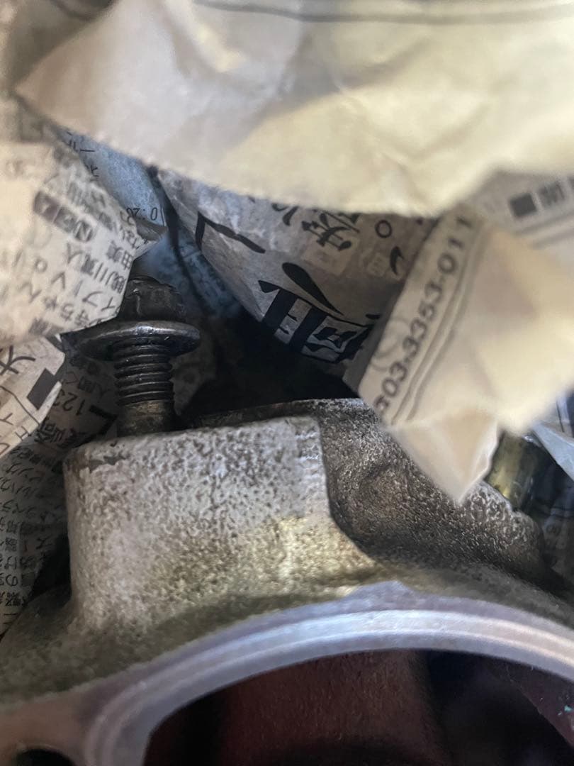 NSR50 後期　シリンダー　刻印なし