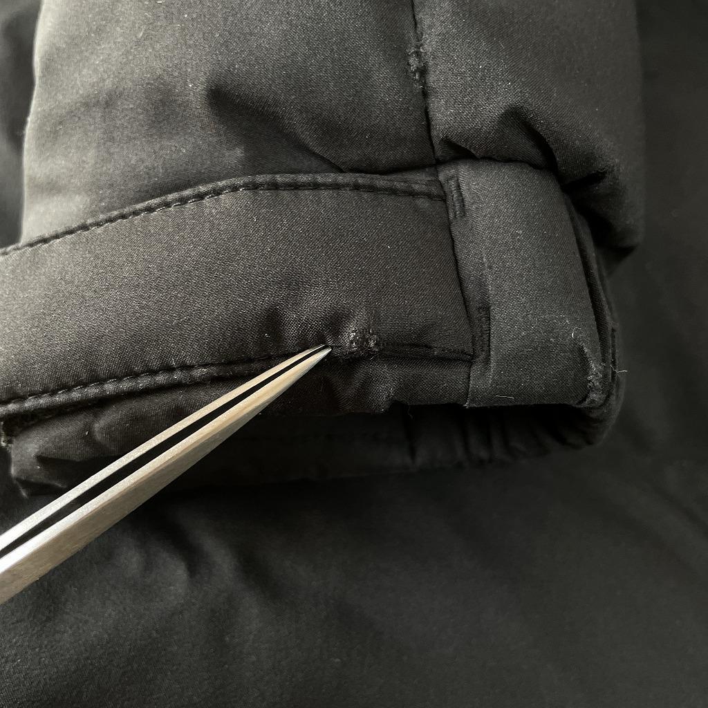 ノースフェイス　ロングダウン　ベンチコート　ロングコート　メンズS　ブラック