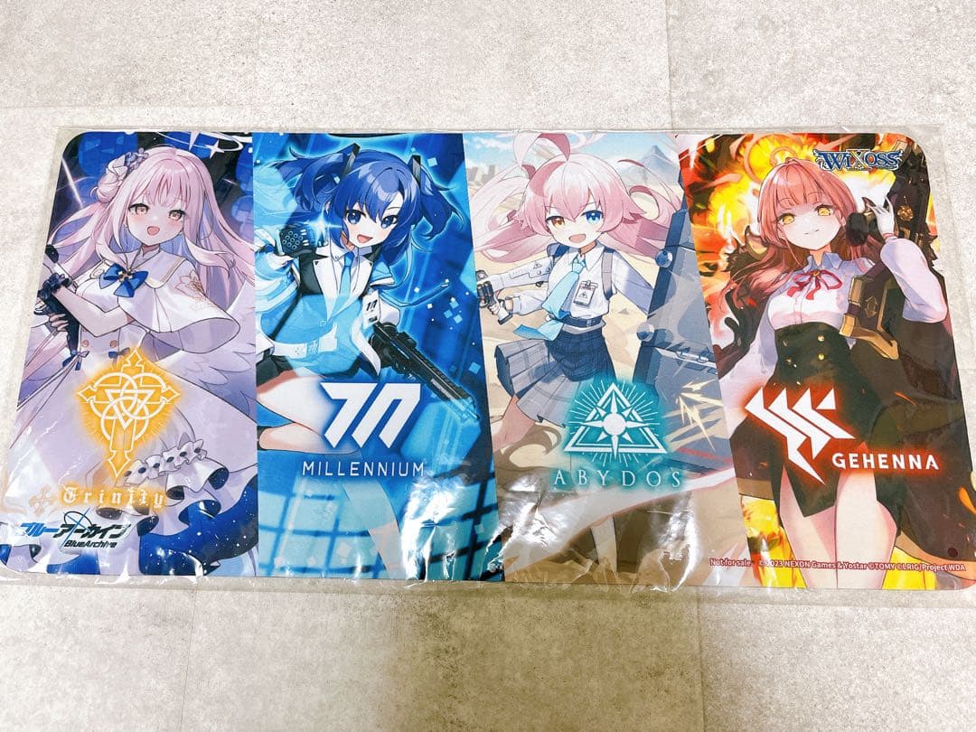 ウィクロス ブルーアーカイブ 公式限定プレイマット 新品未開封