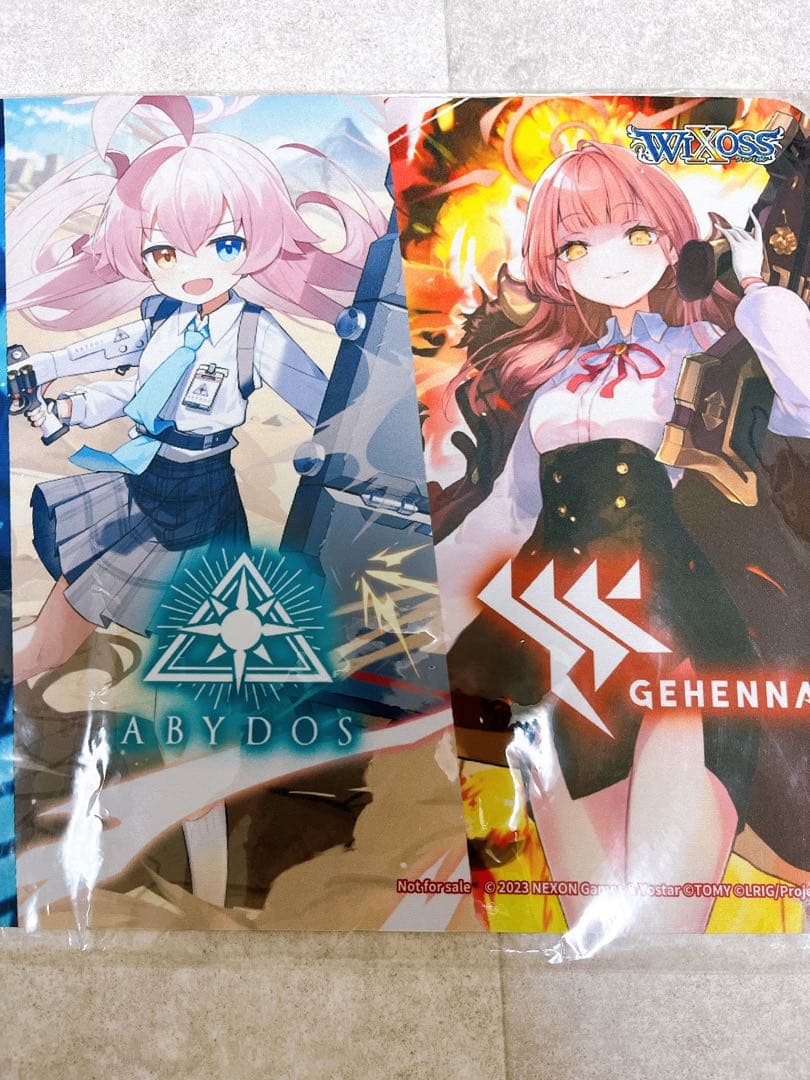 ウィクロス ブルーアーカイブ 公式限定プレイマット 新品未開封