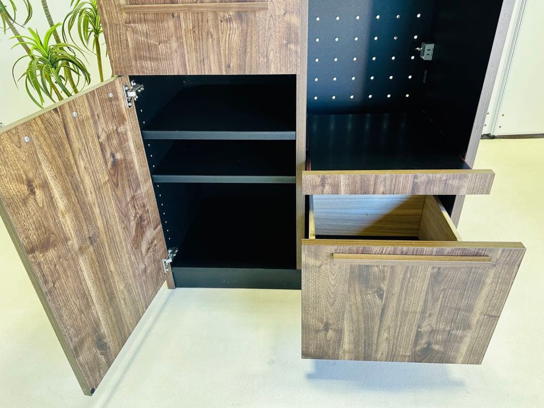 食器棚おしゃれレンジ台キッチン収納ラック