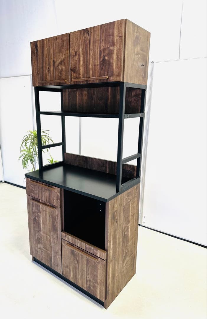 食器棚おしゃれレンジ台キッチン収納ラック