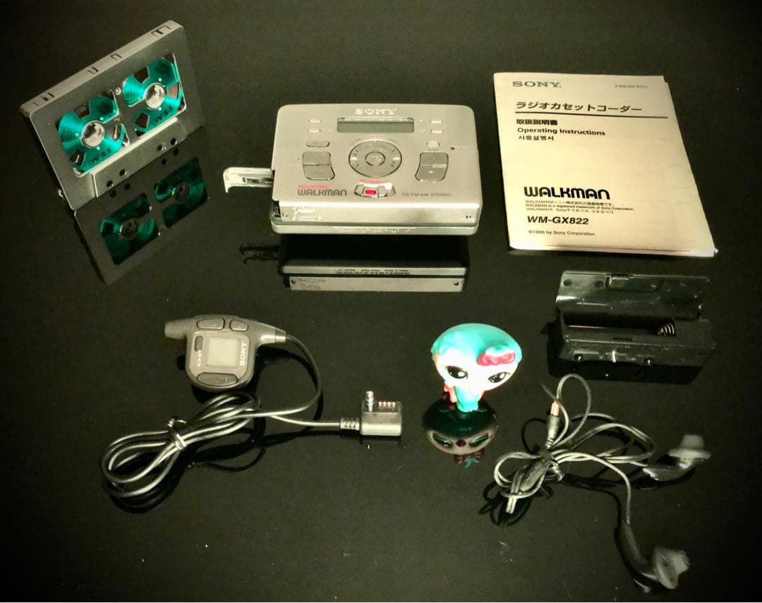 カセットウォークマンSONY WM-GX822機能多い「整備済み、完動超美品」