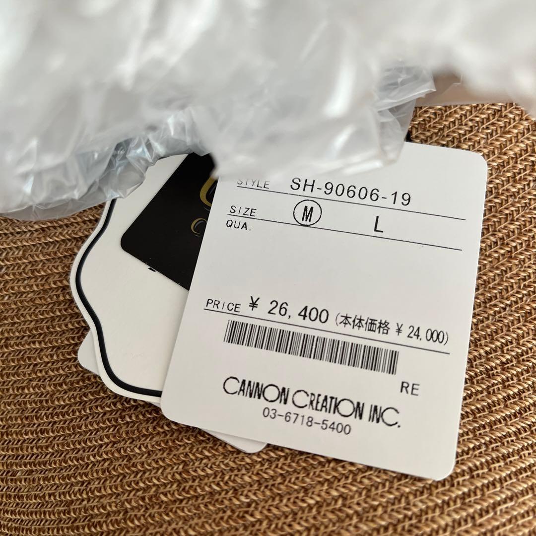 Athena New York 麦わら帽子タン×ヨーロッパブラウンタグ付き未使用