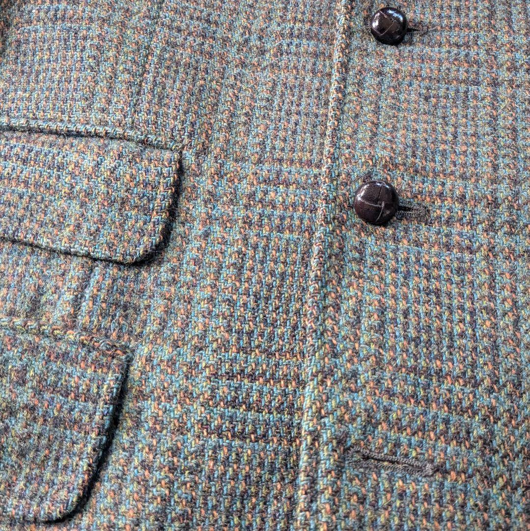 60s 70s dunn&co イギリス製 ハリスツイード ジャケット 96