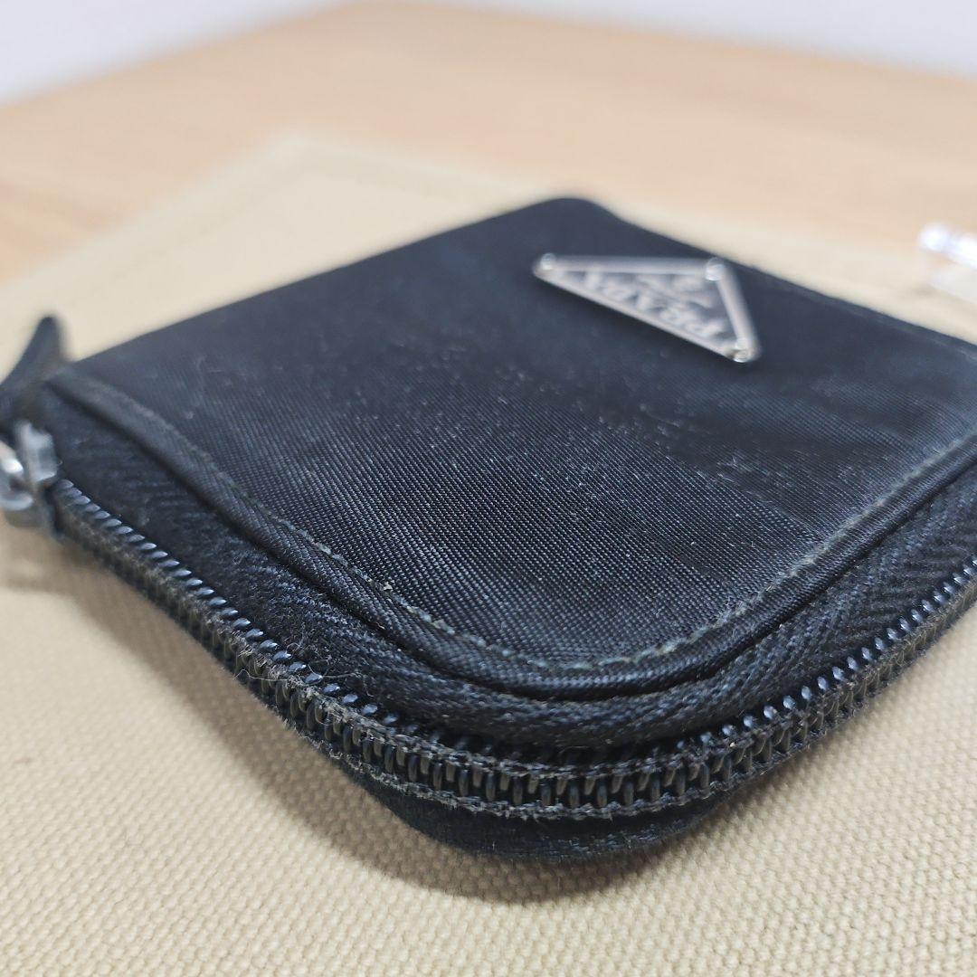 希少 PRADA プラダ　ケース ナイロン 三角ロゴ　ブラック