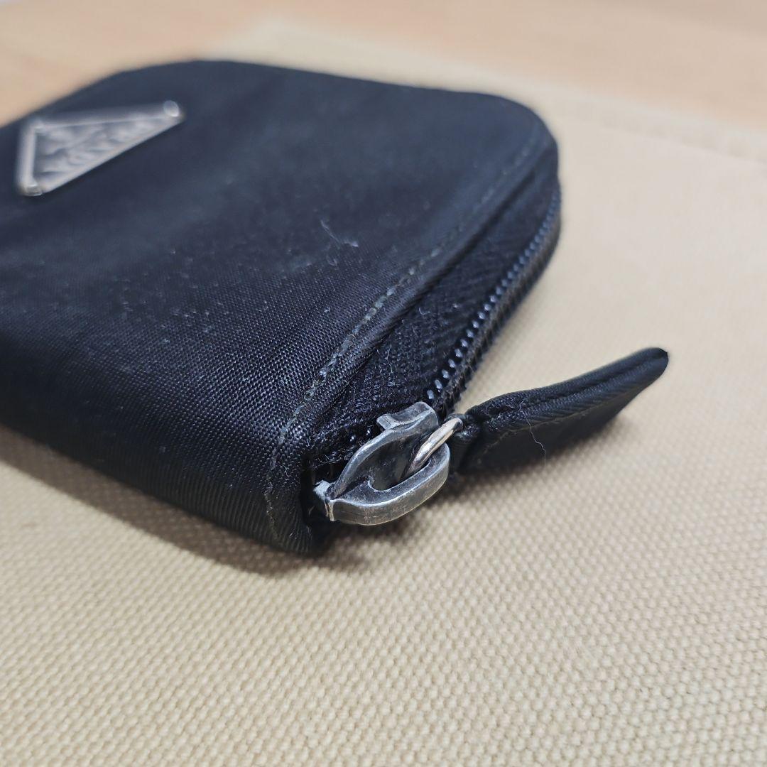 希少 PRADA プラダ　ケース ナイロン 三角ロゴ　ブラック