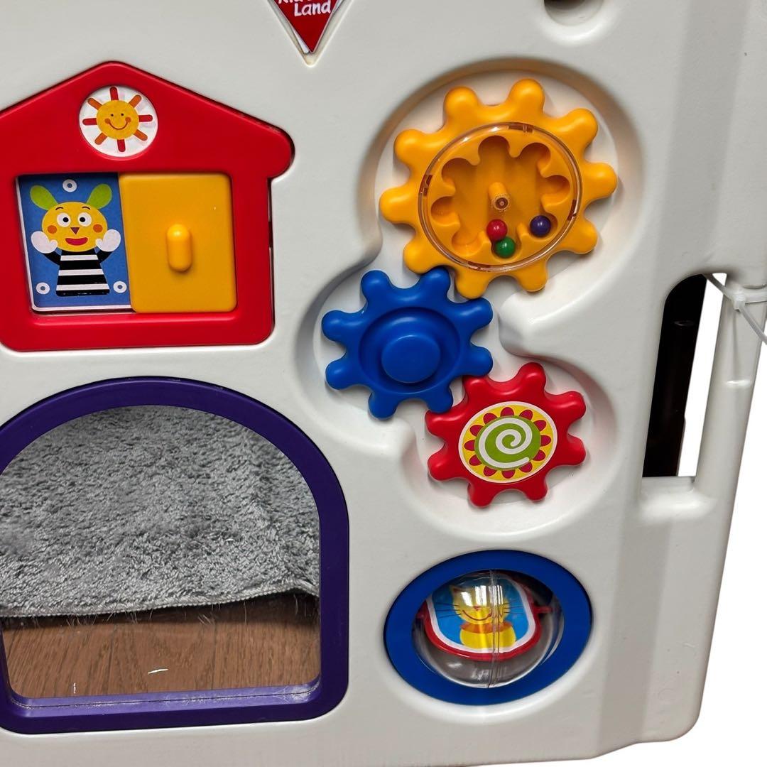 【日本育児】ミュージカルキッズランドDXⅡ ベビーサークル 10枚セット