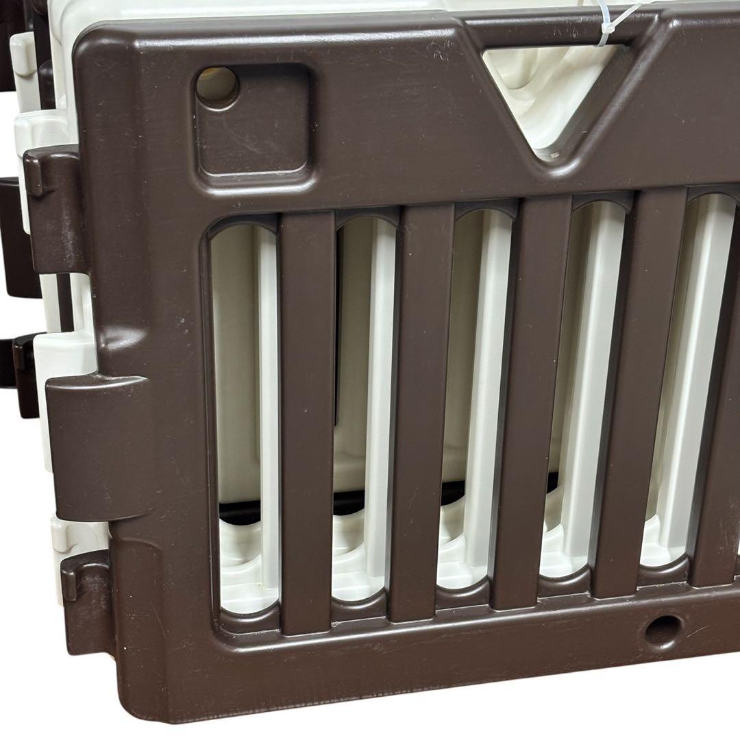 【日本育児】ミュージカルキッズランドDXⅡ ベビーサークル 10枚セット