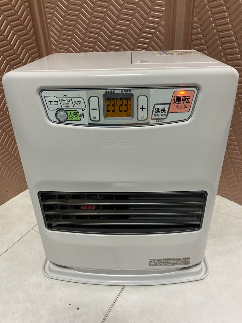 LC-S33G(W） 人感センサー機能付き石油ファンヒーター 2016年製