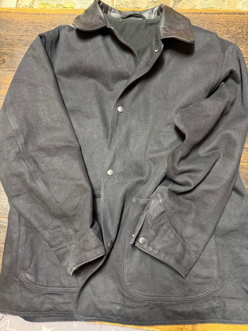 COMOLI 25AW 2 デニムレザーワークジャケット