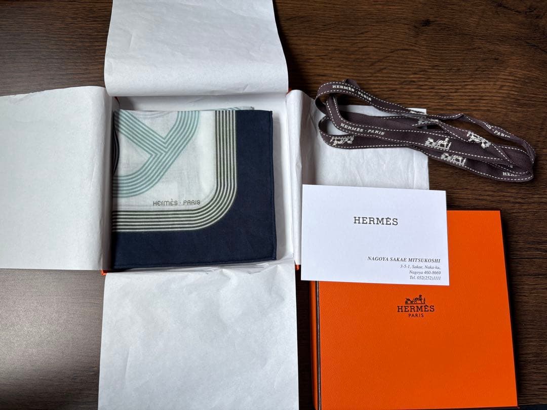 エルメス　ハンカチ