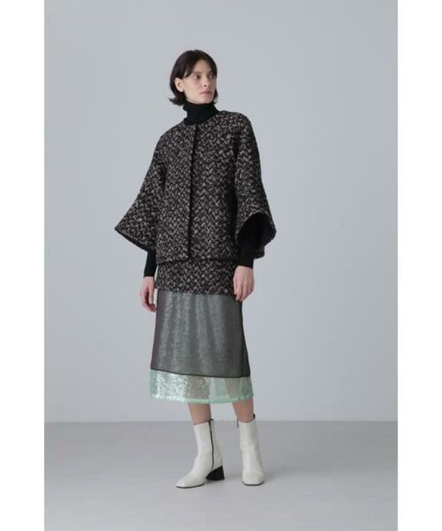 ADORE ヘリンボーンツイードジャケット　アドーア