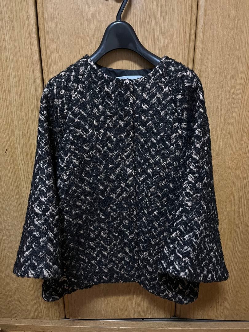 ADORE ヘリンボーンツイードジャケット　アドーア