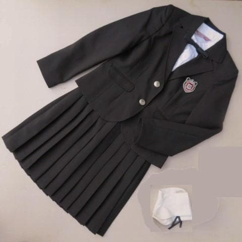 みさき【キャサリンコテージ】150サイズ 黒フォーマルスーツ　7アイテム