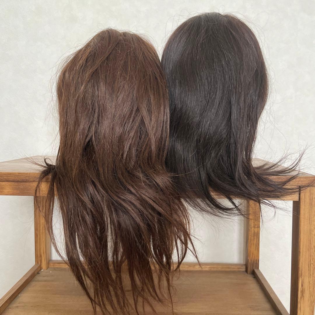 ヘアセット　練習用　マネキン　ウィッグ N.B.A.A.