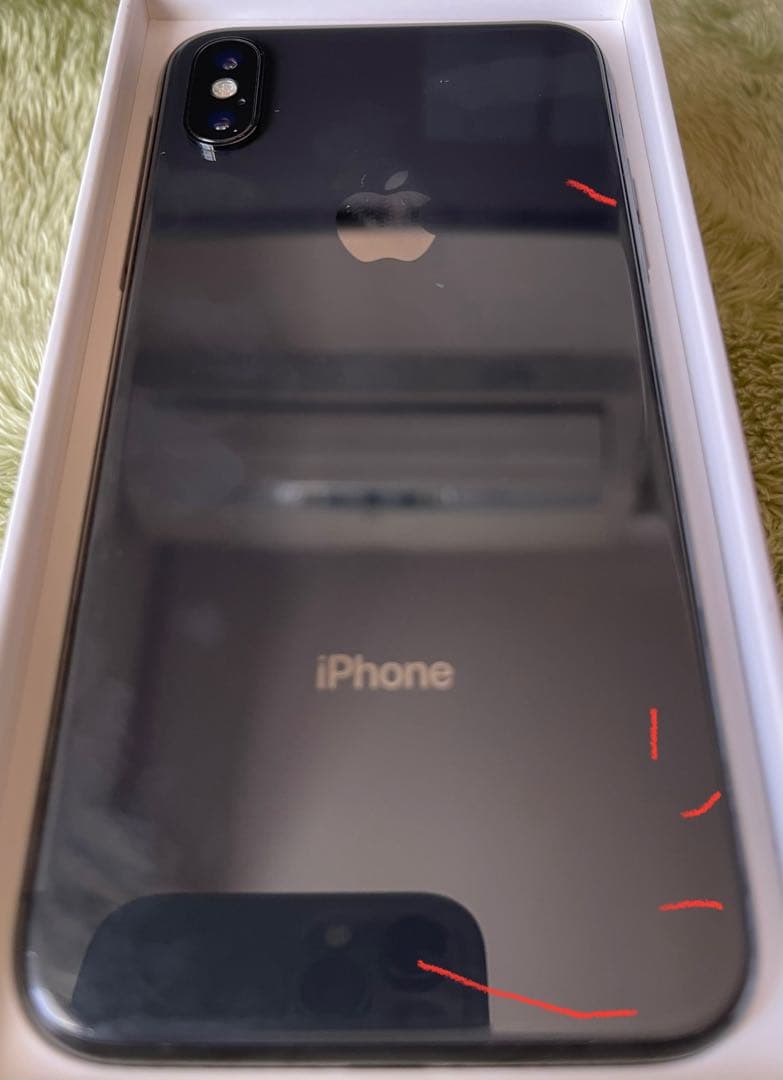 Apple iPhone X スペースグレー　256GB SIMフリー