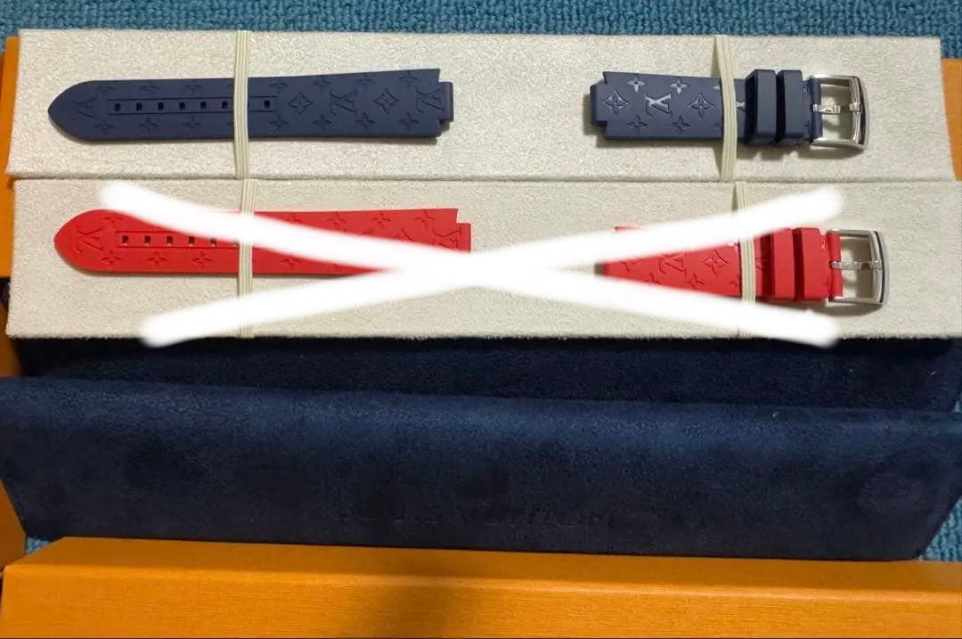 値下げ　未使用　ルイヴィトン　Louis Vuitton ラバーベルト