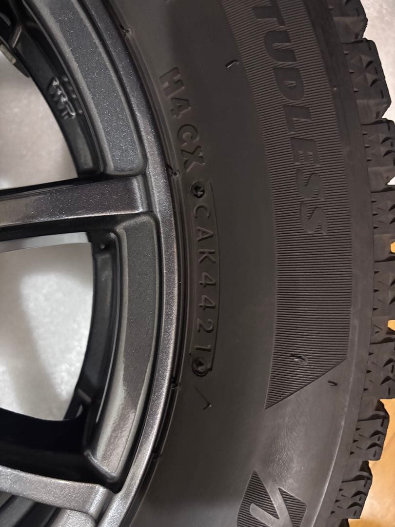 ブリヂストン スタッドレスタイヤ 165/65R14ホイール4本セットハスラー