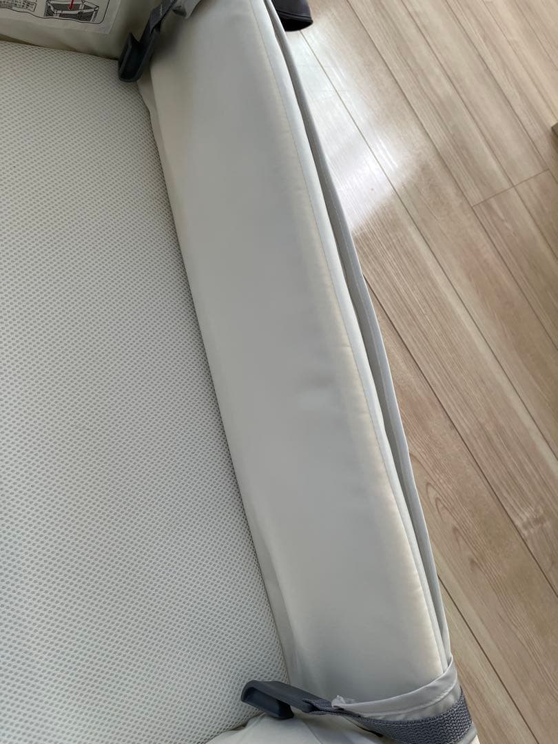 【12/16まで】Aprica　ココネルエアーAB　グレーベアー　ベビーベッド