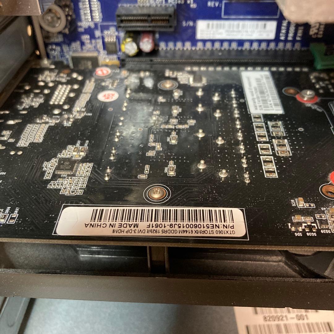 IntelXeonE3 GTX1060 メモリ16GB SSD256GB