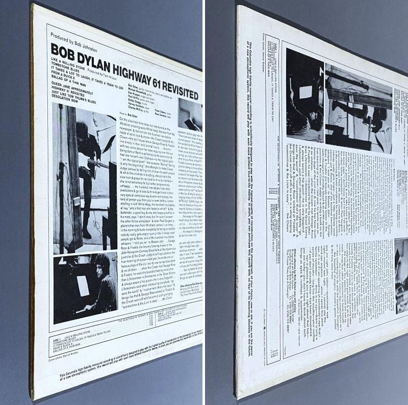 ★上質美品【USオリジナル／希少MONO／マト1:1】 追憶のハイウェイ61