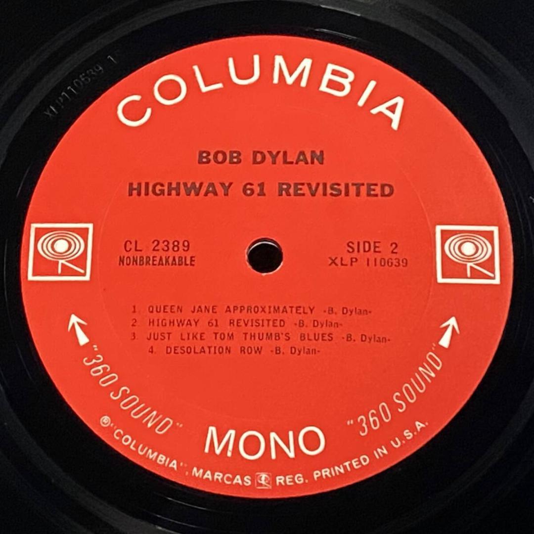 ★上質美品【USオリジナル／希少MONO／マト1:1】 追憶のハイウェイ61