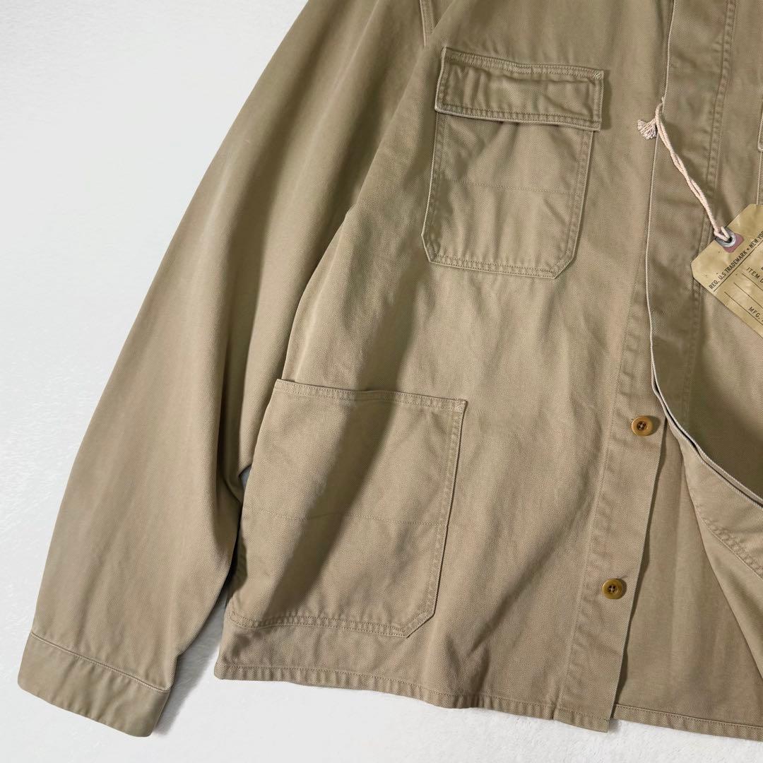 タグ付き未使用 RRL ロンハーマン 別注 チノ カバーオール ジャケット L