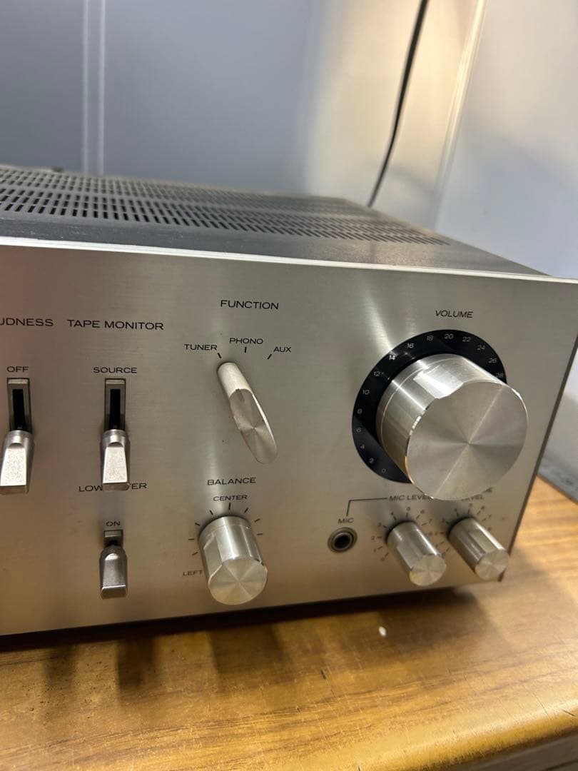 【HITACHI】 Lo-D プリメインアンプ ステレオアンプ HA-380