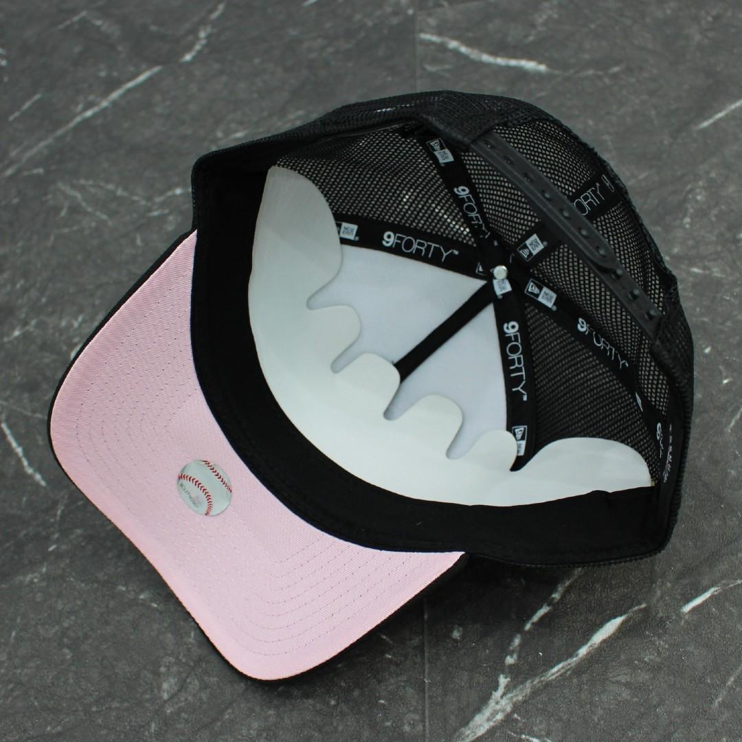 訳あり NEW ERA LA ドジャース ローズ メッシュキャップ 海外モデル