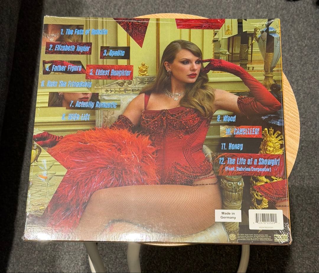 THE LIFE OF A SHOWGIRL初回限定プレス 限定生産 ラストワン