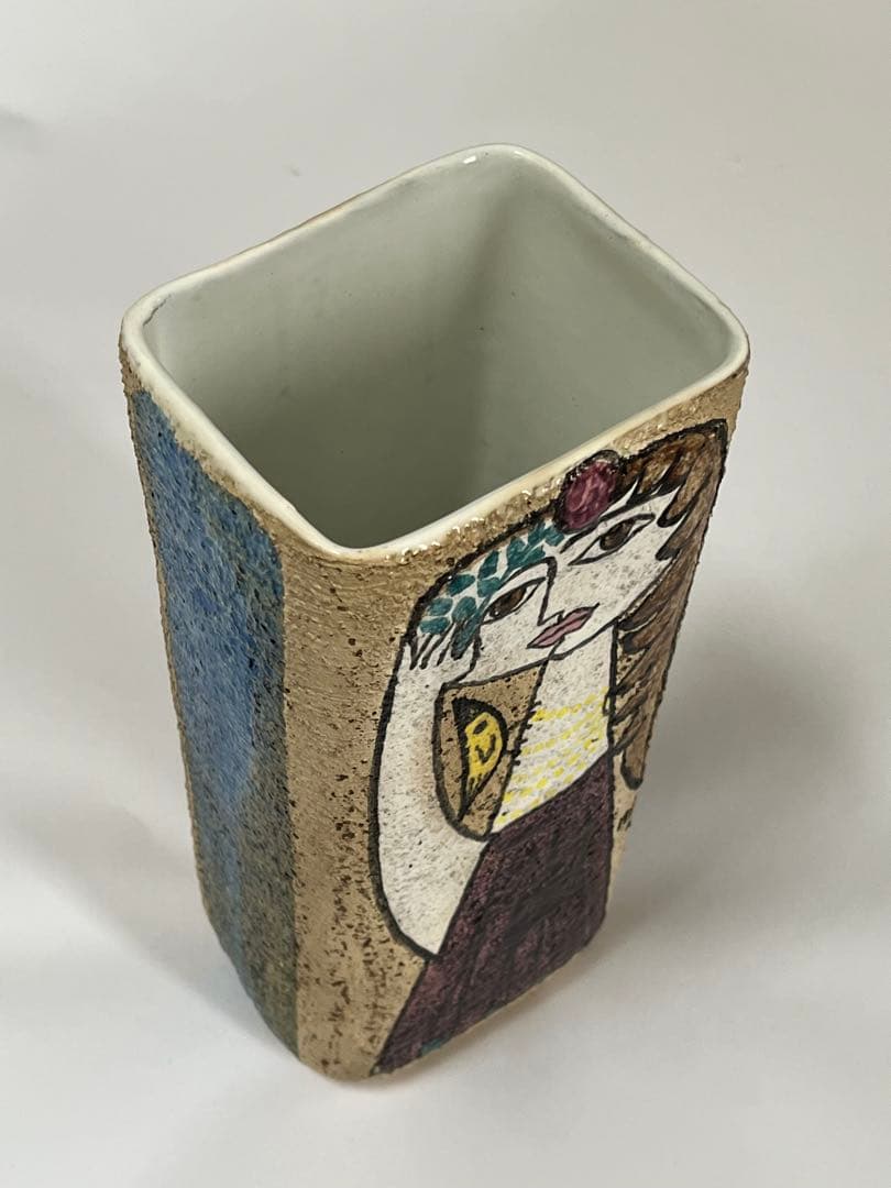 こ*ん様 マリシムルソン 陶器 フラワーベース ヴィンテージ 北欧 スウェーデン