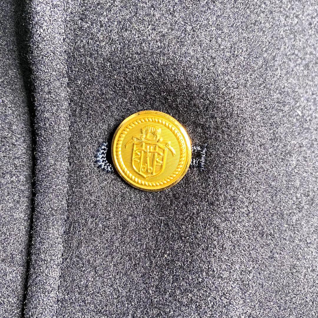 美品✨J.PRESS テーラード 紺ブレ 赤パイピング 金ボタン ネイビー L
