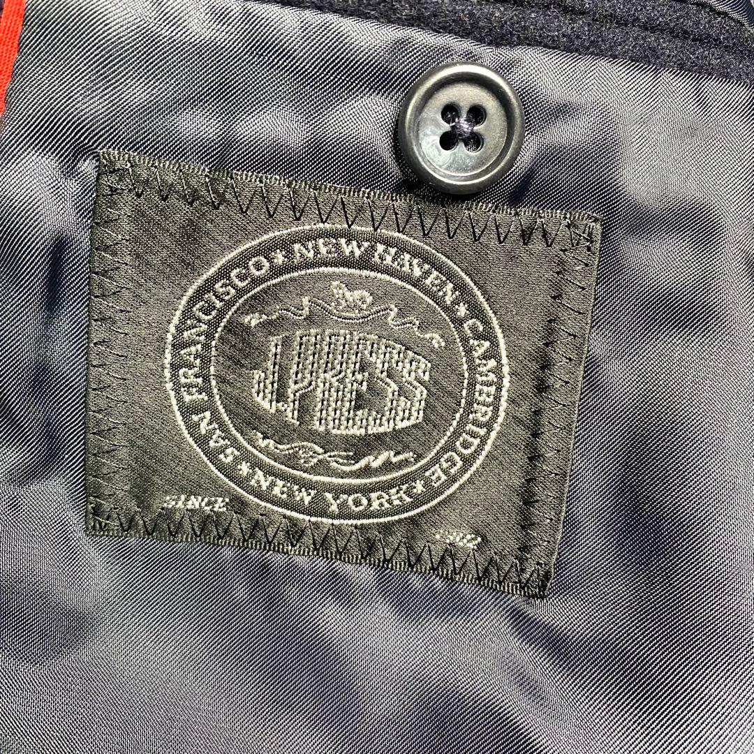 美品✨J.PRESS テーラード 紺ブレ 赤パイピング 金ボタン ネイビー L