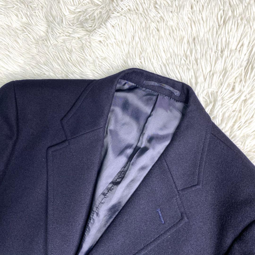 美品✨J.PRESS テーラード 紺ブレ 赤パイピング 金ボタン ネイビー L