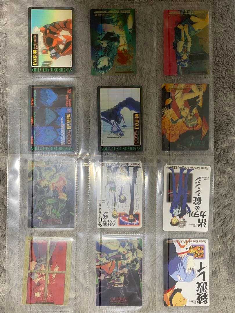 新世紀エヴァンゲリオン カードダス　コンプリート　シンジ　アスカ　レイ　カヲル