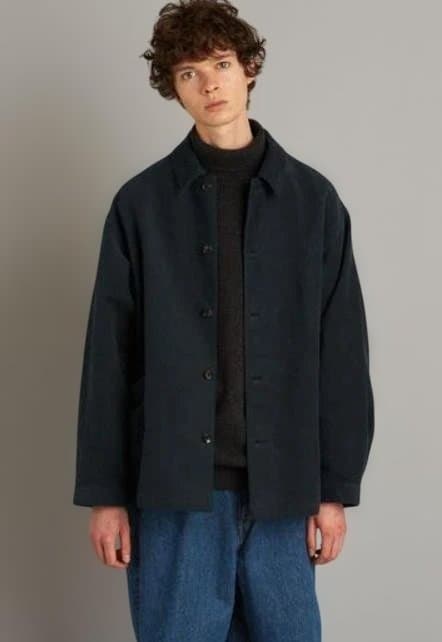 Steven Alan セットアップ　ダークブルー カバーオール パンツ