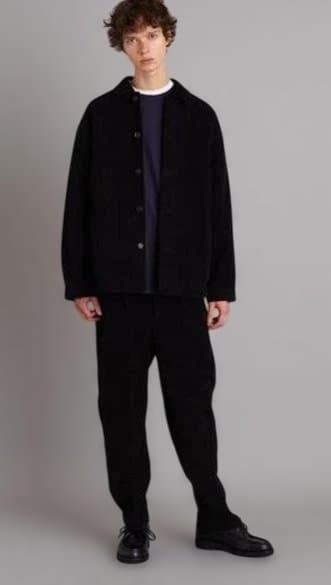 Steven Alan セットアップ　ダークブルー カバーオール パンツ